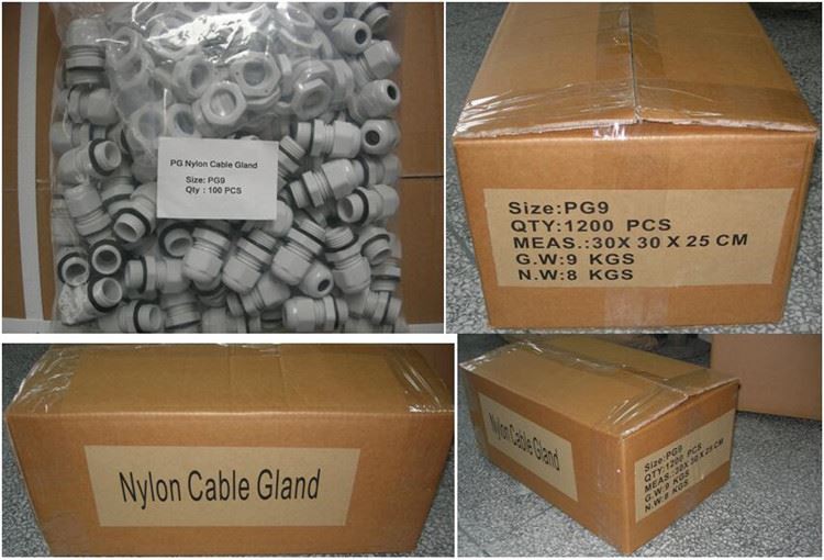 Waterproof Nylon Cable Gland Packing Waterproof Nylon Cable Gland Packing